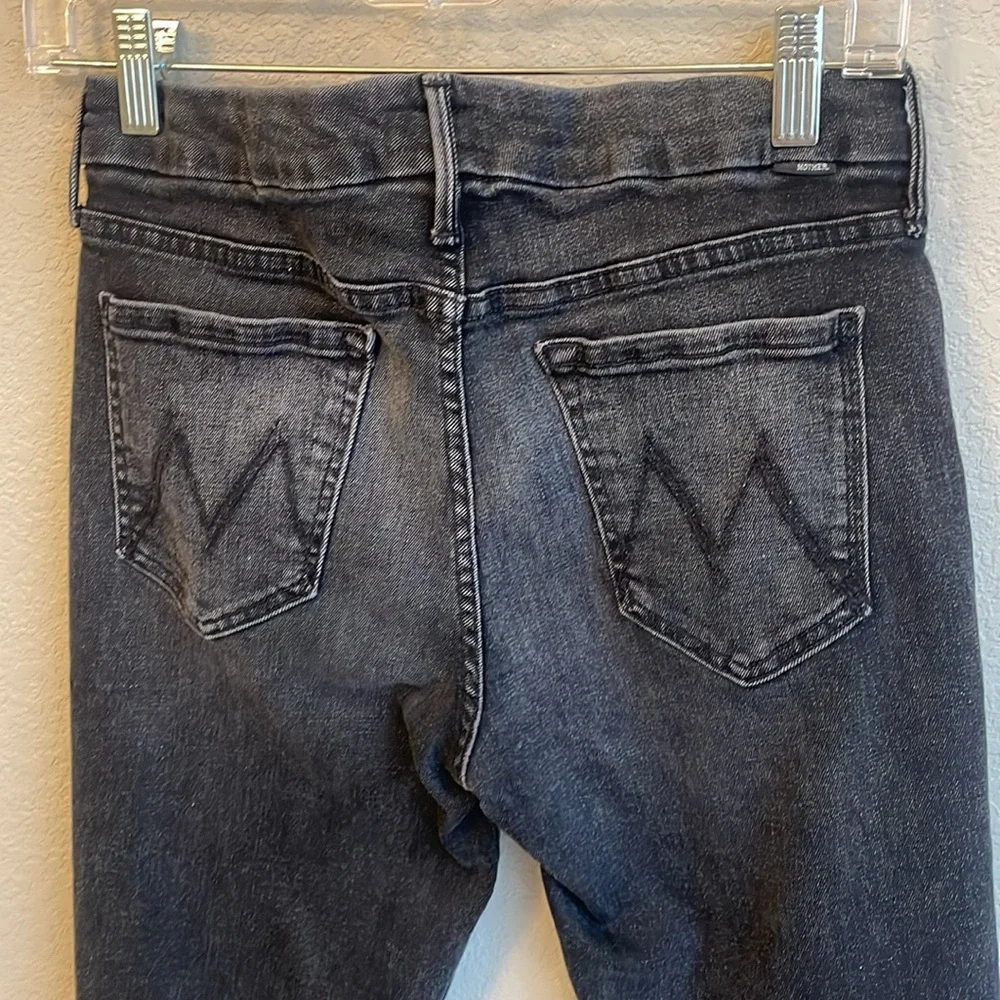 MOTHER The Looker Ankle Fray Skinny Jeans